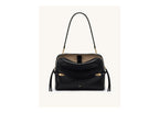 JW PEI Callie Tusk Detail Shoulder Bag Black