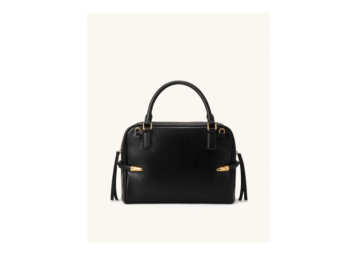 JW PEI Callie Tusk Detail Shoulder Bag Black