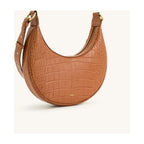 JW PEI Carly Saddle Bag Acorn Brown Croc