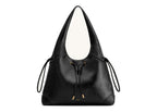 JW PEI Celandra Drawstring Hobo Bag Black