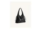 JW PEI Celandra Drawstring Hobo Bag Black