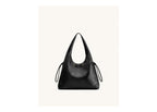 JW PEI Celandra Drawstring Hobo Bag Black