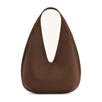 JW PEI Dara Faux Suede Hobo Bag Mocha Brown