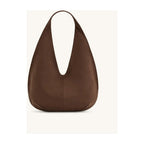 JW PEI Dara Faux Suede Hobo Bag Mocha Brown