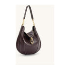 JW PEI Daria Metal Pendant Embellished Shoulder Bag Dark Brown