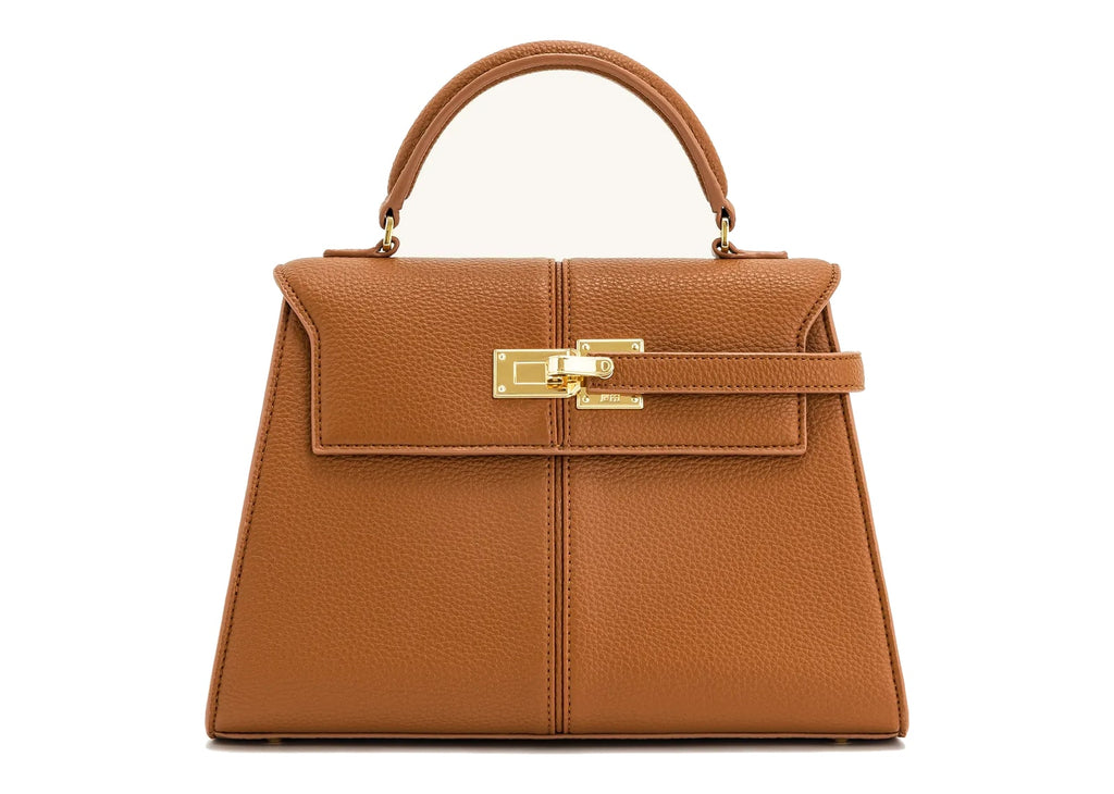 JW PEI Elise Large Top Handle Bag Brown