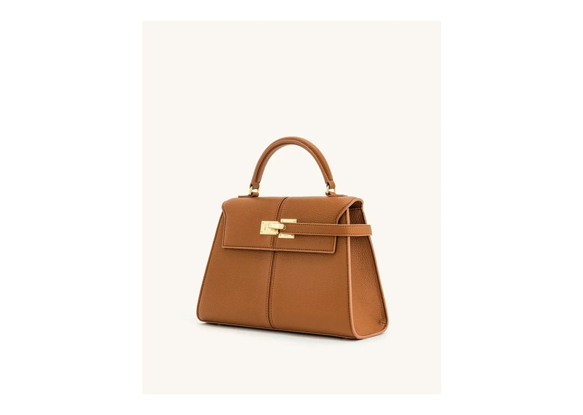 JW PEI Elise Large Top Handle Bag Brown