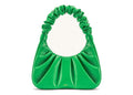 JW PEI Gabbi Ruched Hobo Handbag Grass Green
