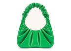 JW PEI Gabbi Ruched Hobo Handbag Grass Green