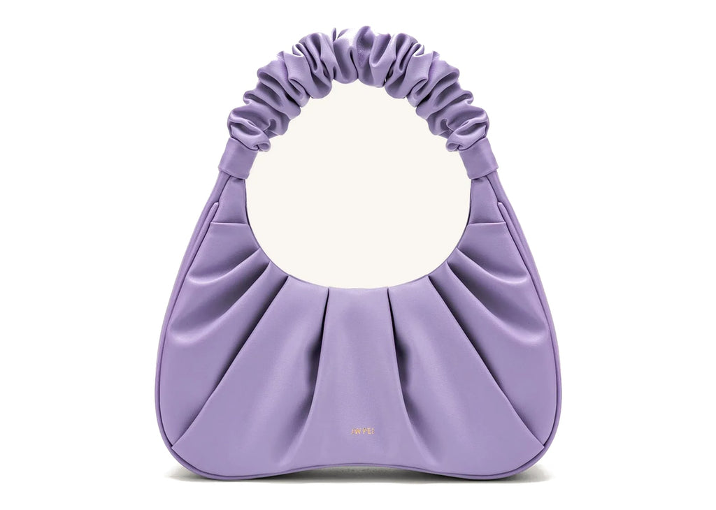 JW PEI Gabbi Ruched Hobo Handbag Purple