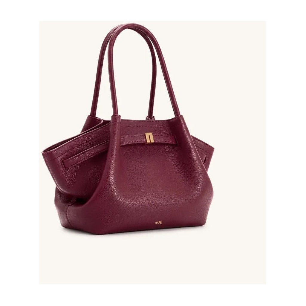 JW PEI Hana Medium Tote Bag Burgundy