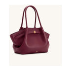 JW PEI Hana Medium Tote Bag Burgundy