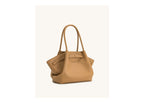 JW PEI Hana Medium Tote Bag Latte Color