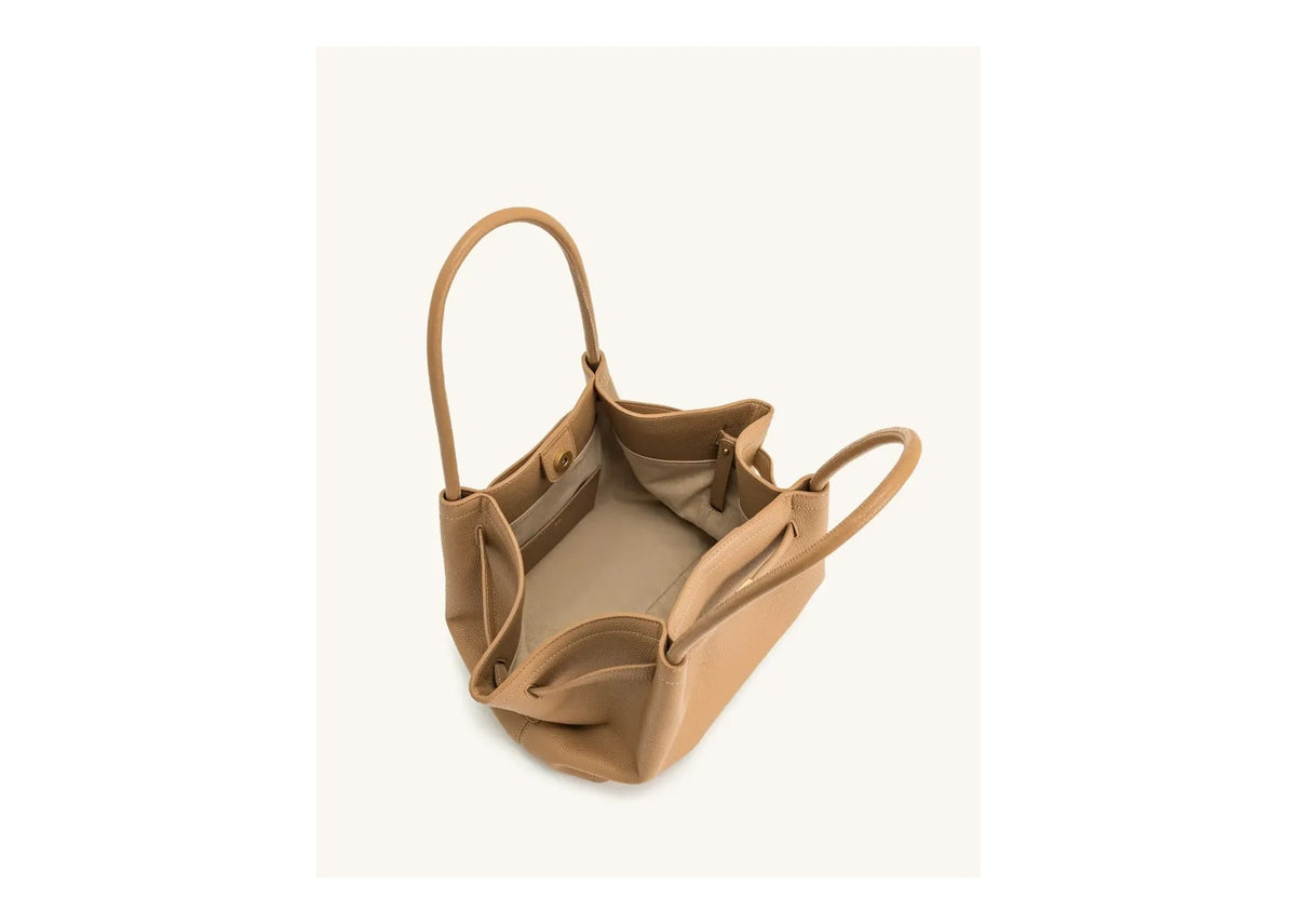 JW PEI Hana Medium Tote Bag Latte Color