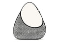 JW PEI Harlee Artificial Crystal Shoulder Bag Black