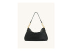 JW PEI Jayla Metal Pendant Embellished Shoulder Bag Black