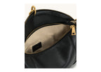 JW PEI Jayla Metal Pendant Embellished Shoulder Bag Black