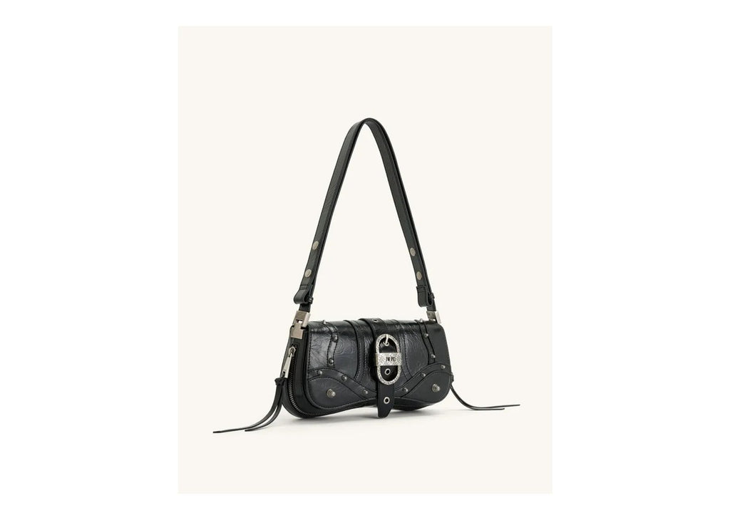 JW PEI Joy Crushed Shoulder Bag Black