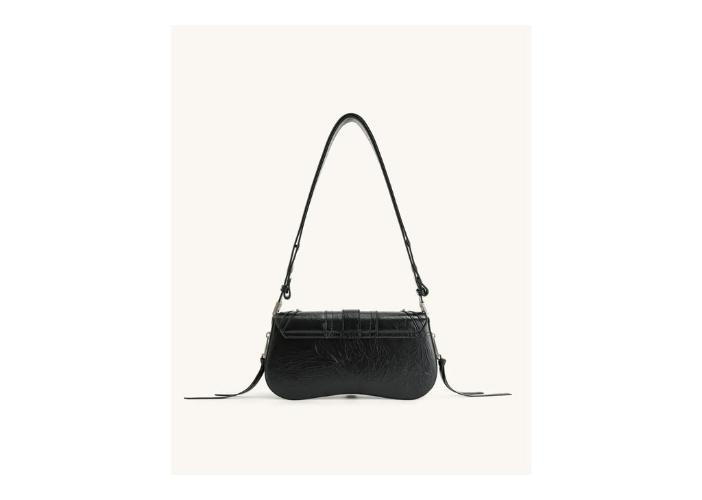 JW PEI Joy Crushed Shoulder Bag Black