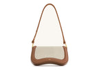 JW PEI Joy Shoulder Bag Brown Canvas
