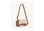 JW PEI Joy Shoulder Bag Brown Canvas