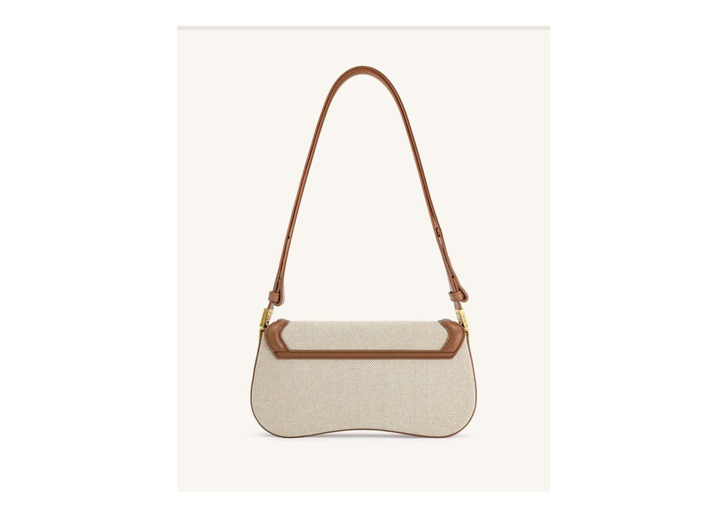 JW PEI Joy Shoulder Bag Brown Canvas
