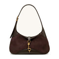 JW PEI Juliette Key Charm East-West Shoulder Bag Dark Brown