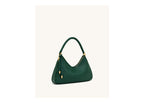 JW PEI Lorena Woven Shoulder Bag Emerald Green