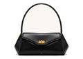 JW PEI Lucia Turn-Lock Flap Shoulder Bag Black