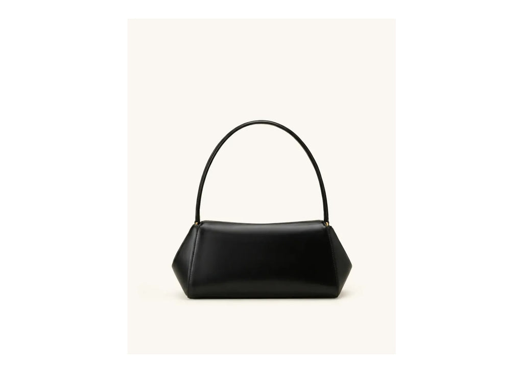 JW PEI Lucia Turn-Lock Flap Shoulder Bag Black