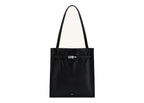 JW PEI Noelle Belted Tote Bag Black