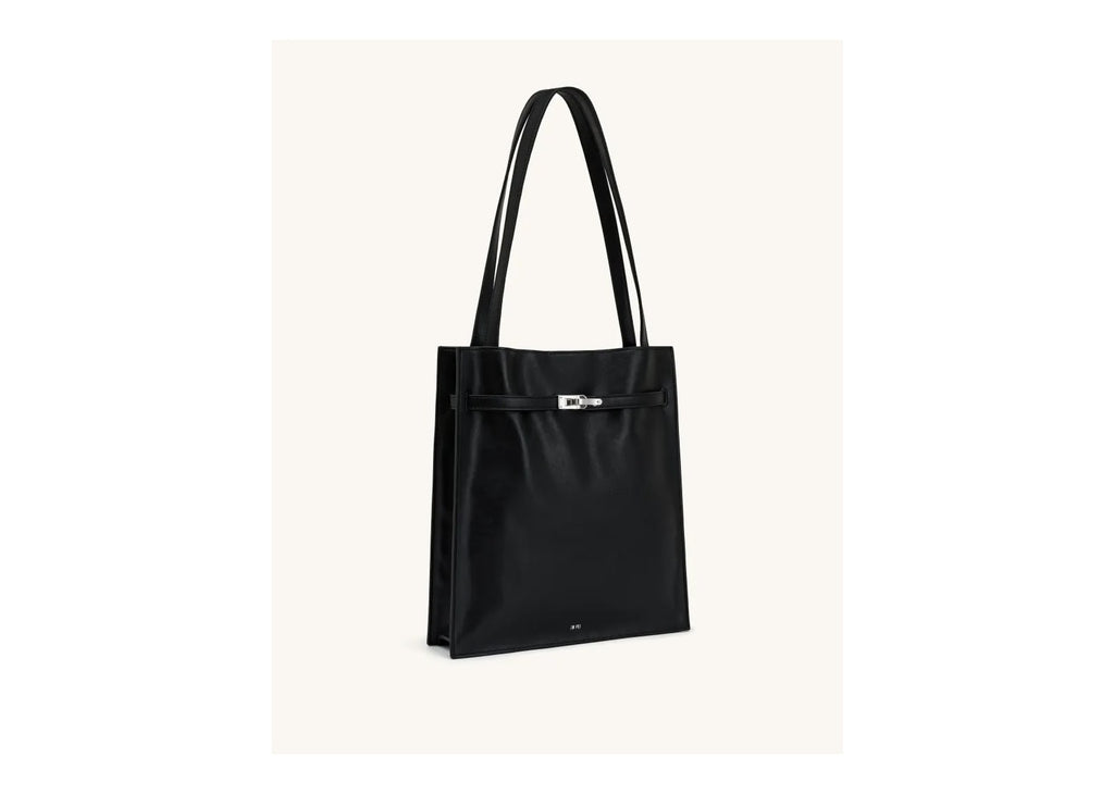 JW PEI Noelle Belted Tote Bag Black