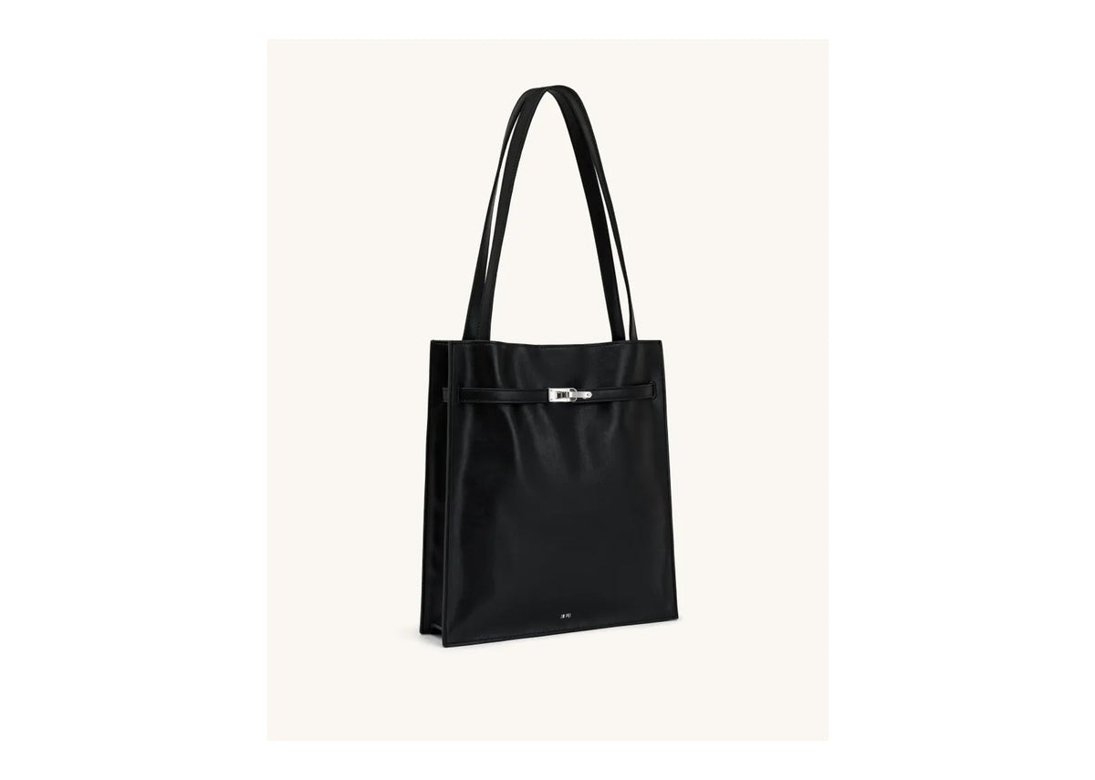 JW PEI Noelle Belted Tote Bag Black