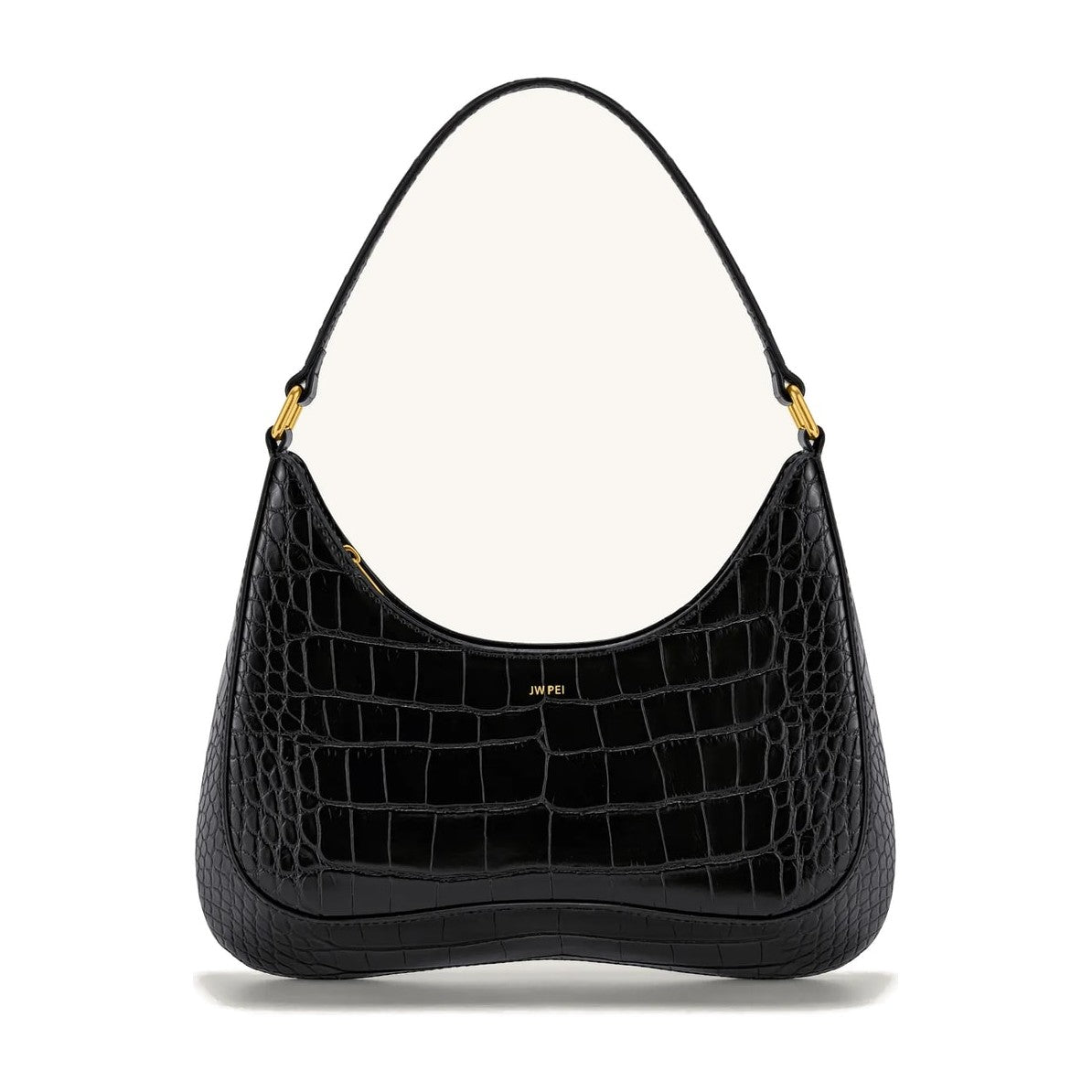 JW PEI Ruby Shoulder Bag Black Croc