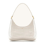 JW PEI Ruby Shoulder Bag White Croc