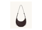 JW PEI Sharon Woven Crossbody Bag Coffee Brown