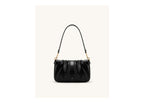 JW PEI Sofia Ruched Shoulder Bag Black