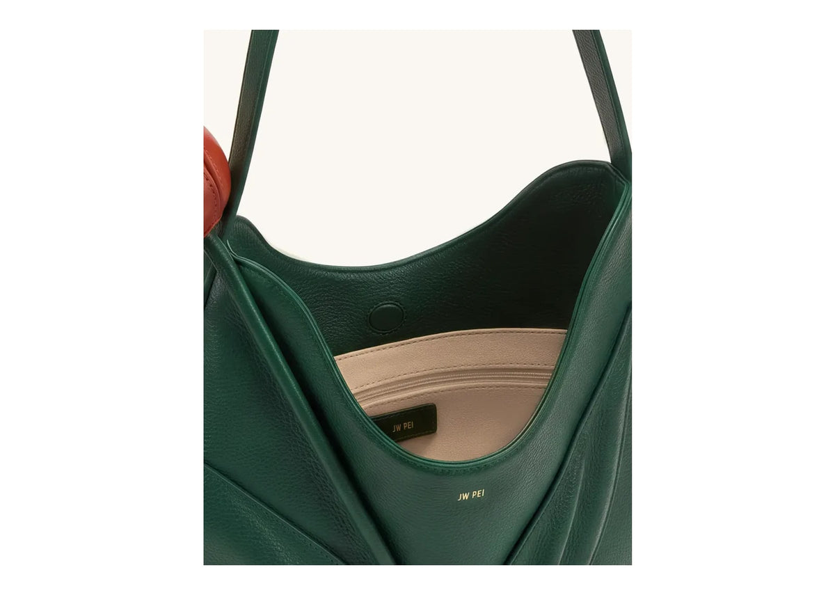 JW PEI Tulip Shape Shoulder Bag Forest Green