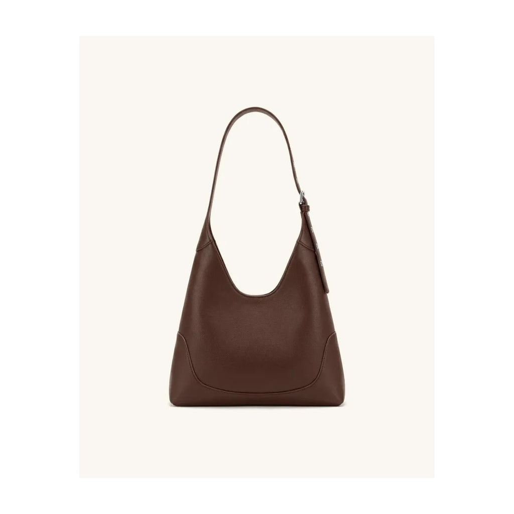 JW PEI Willow Soft Hobo Shoulder Bag Dark Brown
