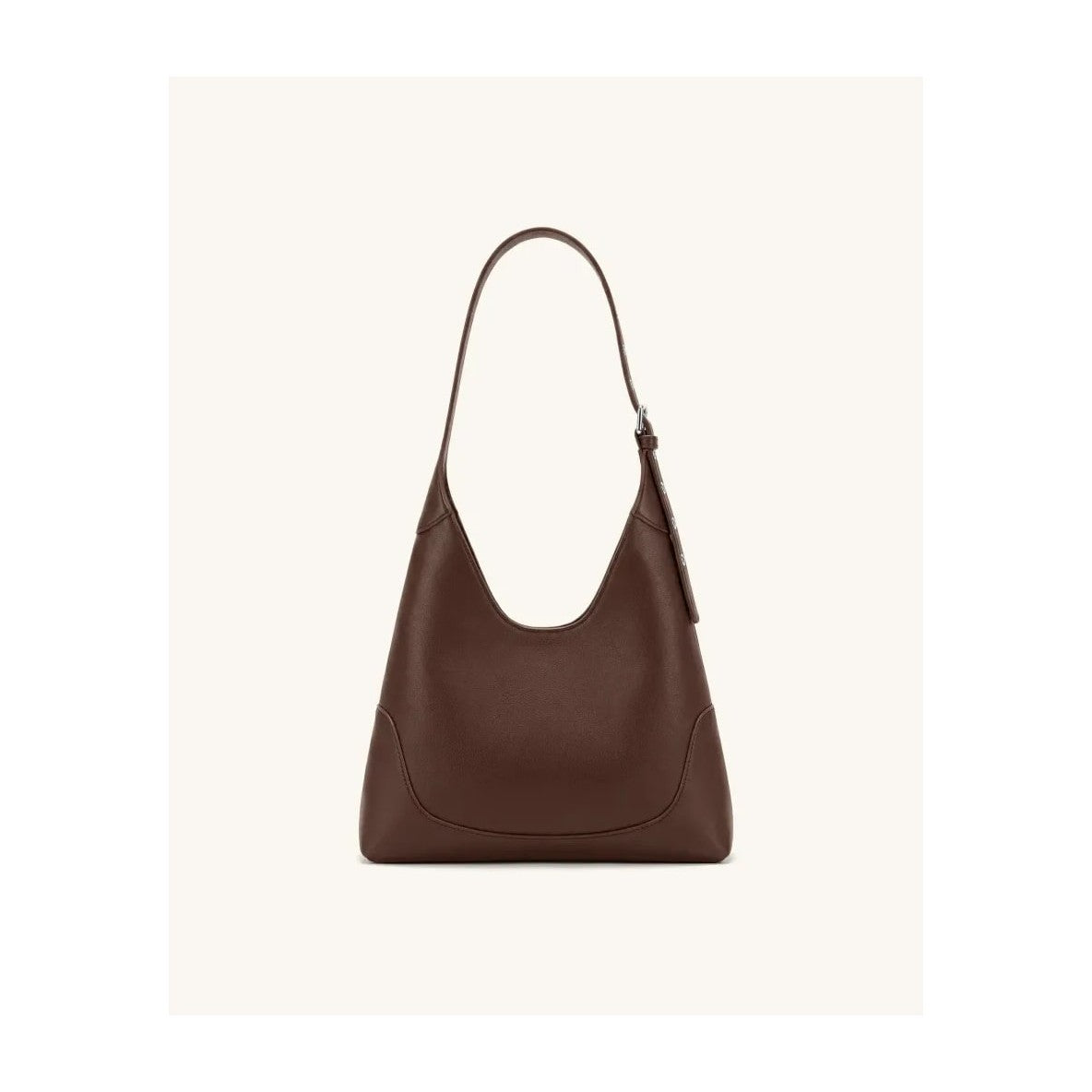 JW PEI Willow Soft Hobo Shoulder Bag Dark Brown