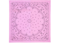 Kujten Extra Large Cashmere Bandana Effy Lotus Pink