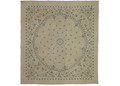 Kujten Extra Large Cashmere Bandana Effy Marl Khaki