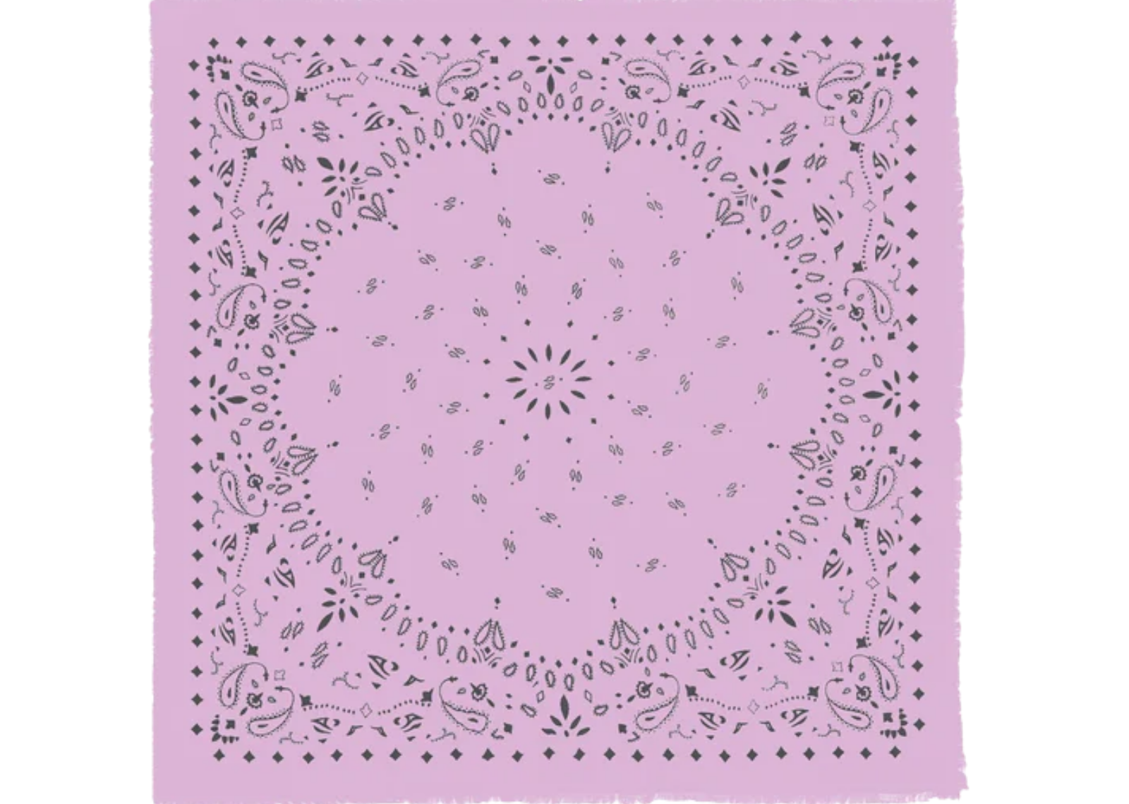 Kujten Extra Large Cashmere Bandana Effy Morning Pink