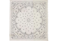 Kujten Extra Large Cashmere Bandana Effy Oats White