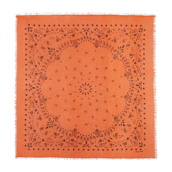 Kujten Extra Large Cashmere Bandana Effy Sunset