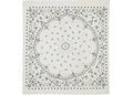 Kujten Extra Large Cashmere Bandana Effy White