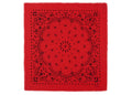 Kujten Large Cashmere Bandana Hachiko Rouge Corail