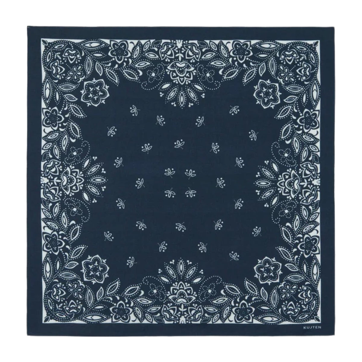 Kujten Large Bandana Helia Dark Navy Blue