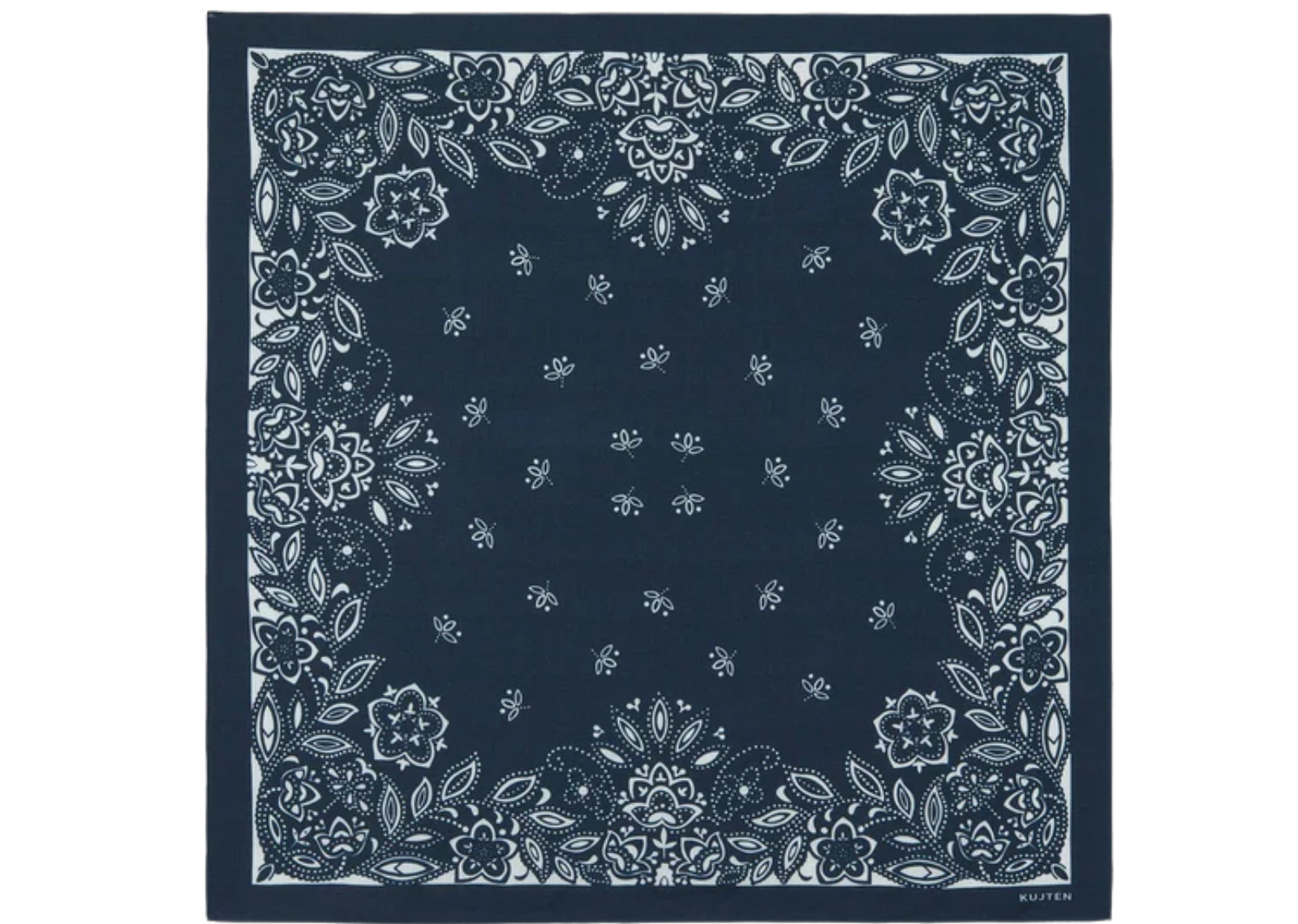 Kujten Large Bandana Helia Dark Navy Blue