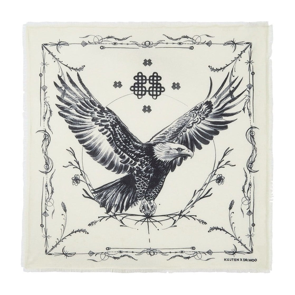 Kujten Large Bandana Washi White